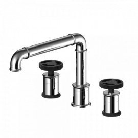 Empyrean ROSTO08 Rose Single Lavatory Faucet with Top Knurled Wheel