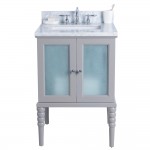 Virta 24 Inch Grace Floor Mount Single Sink Vanity