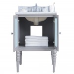 Virta 24 Inch Grace Floor Mount Single Sink Vanity