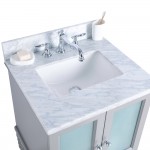 Virta 24 Inch Grace Floor Mount Single Sink Vanity