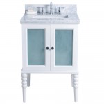 Virta 24 Inch Grace Floor Mount Single Sink Vanity