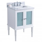 Virta 24 Inch Grace Floor Mount Single Sink Vanity