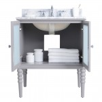 Virta 30 Inch Grace Floor Mount Single Sink Vanity