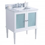 Virta 30 Inch Grace Floor Mount Single Sink Vanity