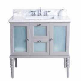 CLEARANCE Virta 36 Inch Grace Floor Mount Single Sink Vanity