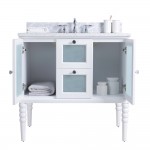 CLEARANCE Virta 36 Inch Grace Floor Mount Single Sink Vanity