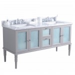 CLEARANCE Virta 72 Inch Grace Floor Mount Double Sink Vanity