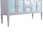 CLEARANCE Virta 72 Inch Grace Floor Mount Double Sink Vanity