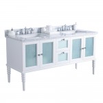 CLEARANCE Virta 72 Inch Grace Floor Mount Double Sink Vanity