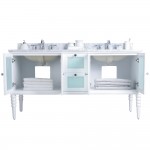 CLEARANCE Virta 72 Inch Grace Floor Mount Double Sink Vanity