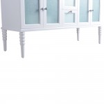 CLEARANCE Virta 72 Inch Grace Floor Mount Double Sink Vanity