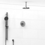 Riobel Paradox TKIT323PXTM Type TP thermostaticpressure balance 0.5 coaxial 2-way system with hand shower and shower head