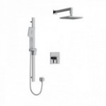 Riobel Paradox TKIT323PXTQ Type TP thermostaticpressure balance 0.5 coaxial 2-way system with hand shower and shower head (Witho