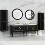 Virta 72 Inch Sarah Floor Mount Double Vessel Sink Vanity