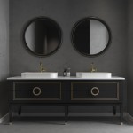 Virta 72 Inch Sarah Floor Mount Double Vessel Sink Vanity