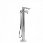 Riobel Equinox EQ39 2-way Type T (thermostatic) coaxial floor-mount tub filler with hand shower