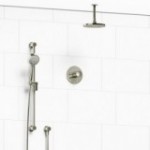 Riobel Edge KIT323EDTM Type TP thermostaticpressure balance 0.5 coaxial 2-way system with hand shower and shower head