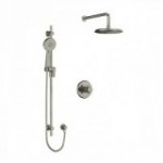 Riobel Momenti KIT323MMRDX Type T/P 1/2 inch coaxial 2-way system with hand shower and shower head