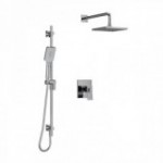 Riobel Zendo KIT6323ZOTQ Type TP thermostaticpressure balance 0.5 coaxial 2-way system hand shower rail with built-in elbow supp