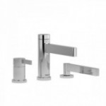 Riobel Paradox PX16 3-piece Type P pressure balance deck-mount tub filler with hand shower