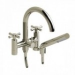 Riobel Edge ED06 6 tub filler with hand shower