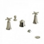 Riobel Momenti MMRD09 4-piece bidet faucet with integrated vacuum breaker