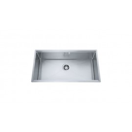 Franke PSX110-33 Sink - Undermount Single Professional 16 gauge with bottom grid board cut mats and colander