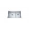 Franke PSX160-30RH Sink - Undermount Two bowl Professional 16 gauge with bottom grids board cut mats and colander
