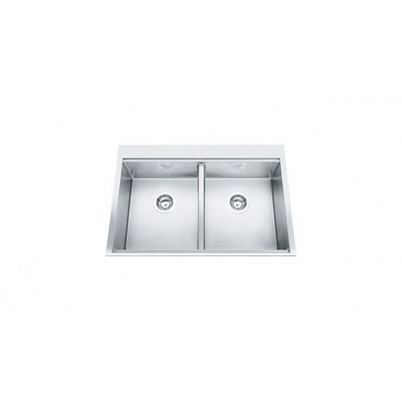 Franke PSX620-29-1 Sink - Topmount Combo Professional 16 gauge with bottom grids 1 faucet hole