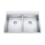 Franke PSX620-29-3 Sink - Topmount Combo Professional 16 gauge with bottom grids 1 faucet hole