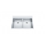 Franke PSX620-31-1 Sink - Topmount Double Professional 16 gauge with bottom grids 1 faucet hole