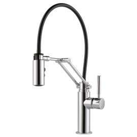 BRIZO SOLNA 63221LF SINGLE HANDLE ARTICULATING KITCHEN FAUCET 