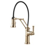 Brizo ARTESSO 63225LF SINGLE HANDLE ARTICULATING ARM KITCHEN FAUCET