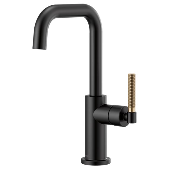 BRIZO LITZE 61053LF SQUARE SPOUT BAR - KNURLED HANDLE 