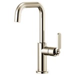 BRIZO LITZE 61054LF SQUARE SPOUT BAR - INDUSTRIAL HANDLE 