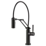 BRIZO SOLNA 64221LF SINGLE HANDLE ARTICULATING ARM KITCHEN FAUCET WITH SMARTTOUC