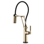 BRIZO LITZE 64243LF ARTICULATING WITH SMARTTOUCH - KNURLED HANDLE 