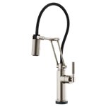 BRIZO LITZE 64243LF ARTICULATING WITH SMARTTOUCH - KNURLED HANDLE 