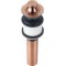 Franke TDL-15BC 1 12 lift & turn waste fitting Black copper
