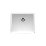 Franke MHK110-20WH Sink - Drop-On Single Fireclay - White