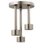 BRIZO LITZE 81335 CEILING MOUNT PENDANT RAINCAN SHOWERHEAD 