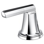 BRIZO LEVOIR HL698 ROMAN TUB HANDLE KIT - CRYSTAL LEVER HIGH 