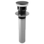 BRIZO RP81628 PUSH POP-UP DRAIN WITH OVERFLOW 