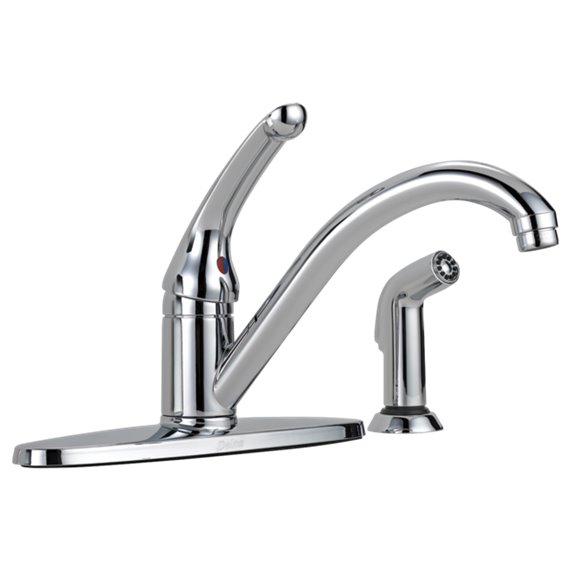 BRIZO CLASSIC 436-DST SINGLE HANDLE KITCHEN FAUCET- W/SIDE SPRAYER 