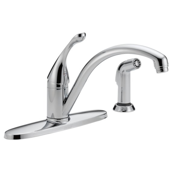 BRIZO COLLINS 440-WE-DST 1H KITCHEN FAUCET W/SIDE SPRAYER 