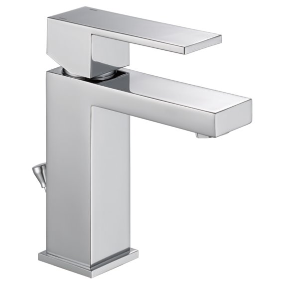 BRIZO MODERN ANGULAR 567LF-HGM-PP SINGLE HANDLE PROJECT PACK FAUCET- LOW FLOW 