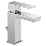 BRIZO MODERN ANGULAR 567LF-HGM-PP SINGLE HANDLE PROJECT PACK FAUCET- LOW FLOW 