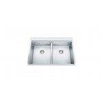 Franke PSX620-29-1 Sink - Topmount Combo Professional 16 gauge with bottom grids 1 faucet hole