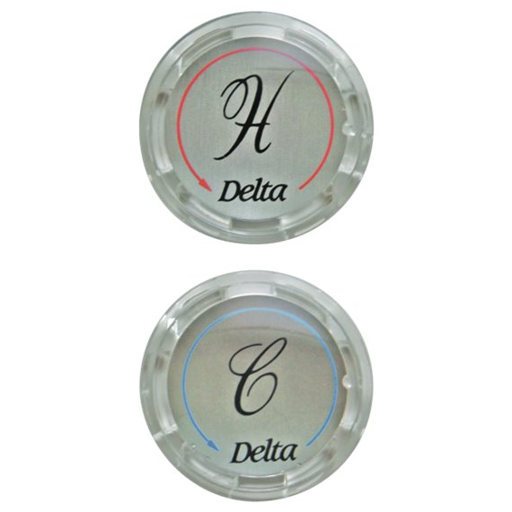 BRIZO RP19659 D-BUTTON SET(2)- CLEAR HNDL 