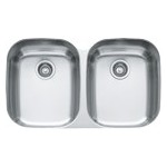 Franke RGX120 Sink - Undermount Double Regatta SS